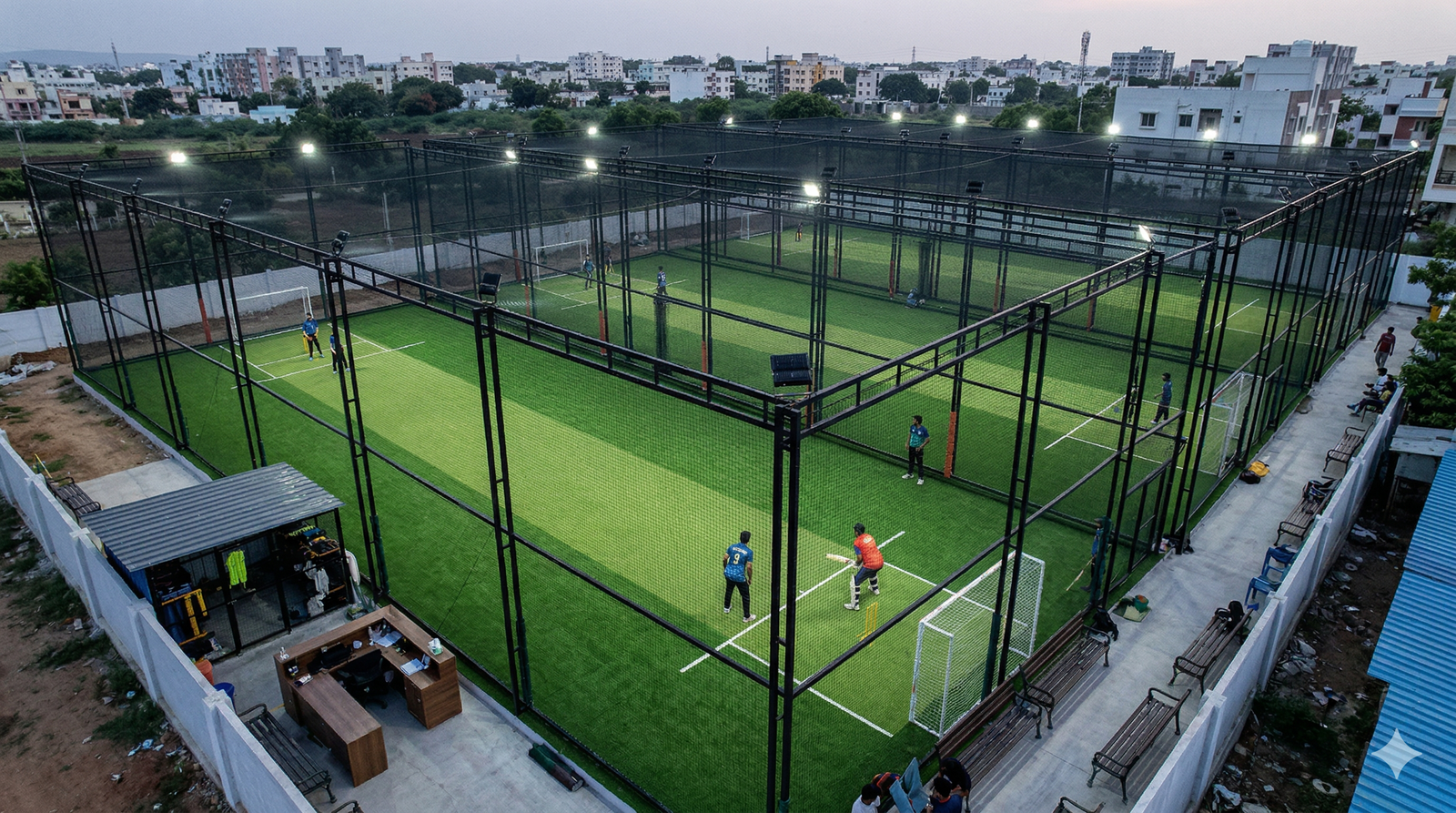 Artificial Grass for Cricket Ground in Hyderabad
